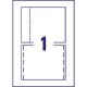 Avery - CDs/DVDs J8435 (caixa - frente&verso)