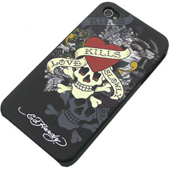 Ed Hardy - Hard Shell Faceplate iPhone 4 Love Kills Slowly C Ed Hardy - Hard Shell Faceplate iPhone 4 Love Kills Slowly C