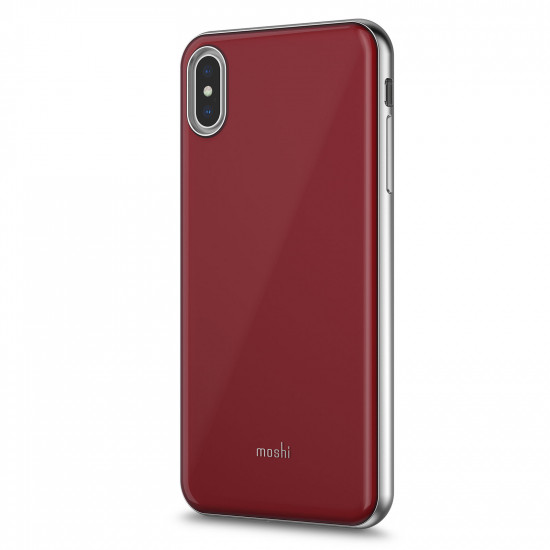 Moshi - iGlaze iPhone XS Max (merlot red)