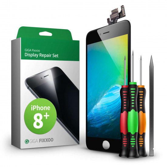 Fixxoo - Display iPhone 8 Plus (black - with tools) Fixxoo - Display iPhone 8 Plus (black - with tools)
