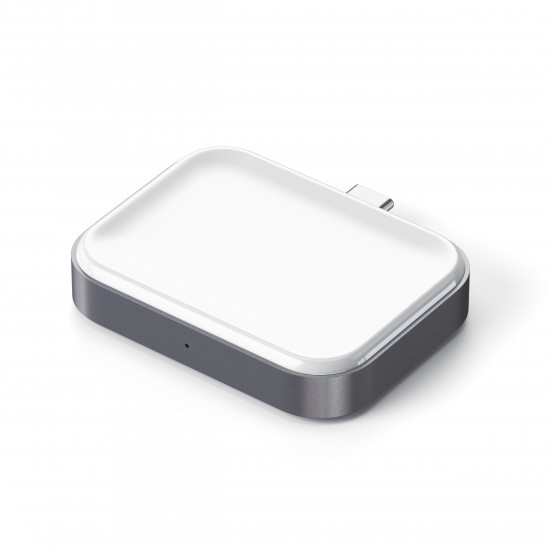 Satechi - USB-C Wireless Charging Dock for AirPods Satechi - USB-C Wireless Charging Dock for AirPods