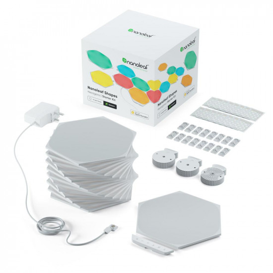 Nanoleaf - Shapes Hexagons Kit (starter+15 panels) Nanoleaf - Shapes Hexagons Kit (starter+15 panels)