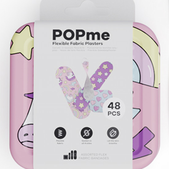 POPme - Pensos rápidos Flexible Fabric 48x (sweet dreams) POPme - Pensos rápidos Flexible Fabric 48x (sweet dreams)