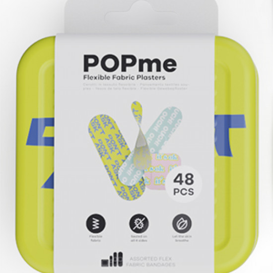 POPme - Pensos rápidos Flexible Fabric 48x (it's OK) POPme - Pensos rápidos Flexible Fabric 48x (it's OK)