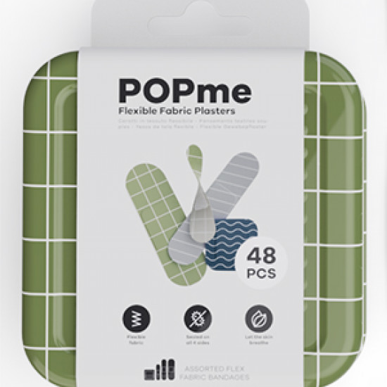 POPme - Pensos rápidos Flexible Fabric 48x (minimal) POPme - Pensos rápidos Flexible Fabric 48x (minimal)