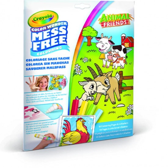 Crayola - Color Wonder Amigos Animais de Quinta Crayola - Color Wonder Amigos Animais de Quinta