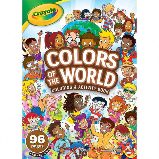 Crayola - Folhas de Colorir Colours of the World Crayola - Folhas de Colorir Colours of the World