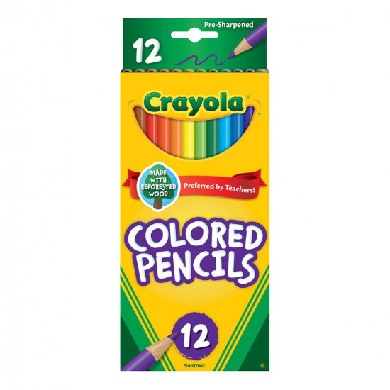 Crayola - Coloured Pencils 12x Crayola - Coloured Pencils 12x