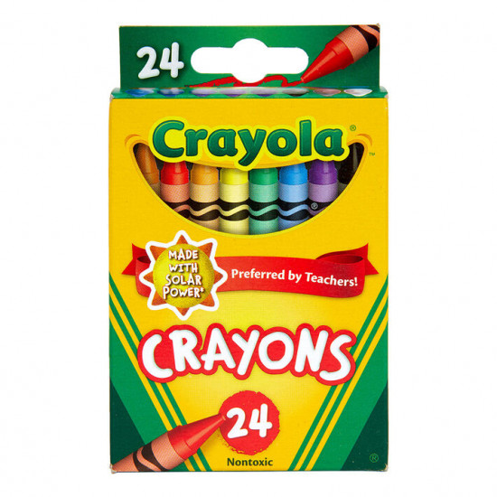 Crayola - Crayons Lápis de Cera 24x