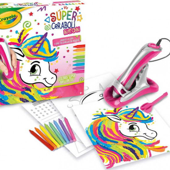 Crayola - Super Ceraboli Neon Unicórnio