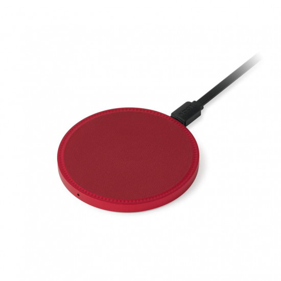 Lexon - Carregador Qi Powerup (red) Lexon - Carregador Qi Powerup (red)