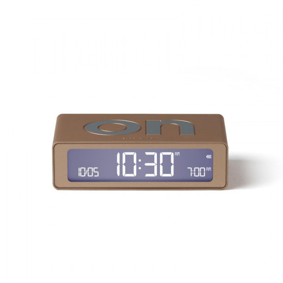 Lexon - Despertador FLIP Mini (soft gold)