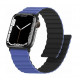 Swissten - Wave Magnetic Apple Watch 42-49mm (blue/black) Swissten - Wave Magnetic Apple Watch 42-49mm (blue/black)