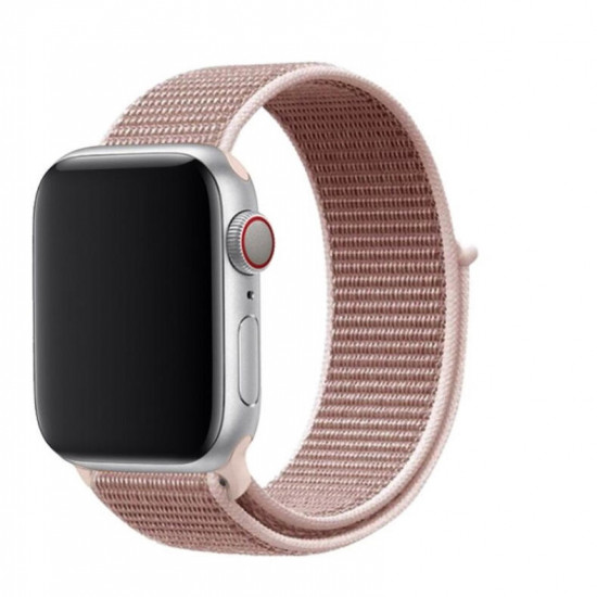 Swissten - Nylon Velcro Apple Watch 38-41mm (rose gold) Swissten - Nylon Velcro Apple Watch 38-41mm (rose gold)