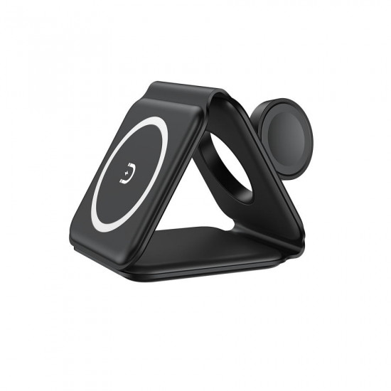 QDOS - PowerMag 3-in-1 Charger (black)