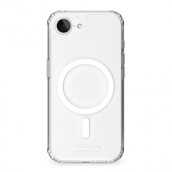 Vonmaehlen - MagSafe Transparent iPhone 16e (white) Vonmaehlen - MagSafe Transparent iPhone 16e (white)