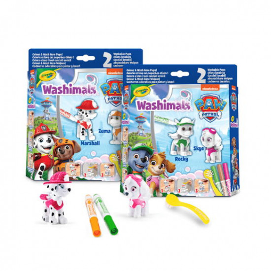 Crayola - Washimals Pets Paw Patrol 4x (2 pack de 2x) Crayola - Washimals Pets Paw Patrol 4x (2 pack de 2x)