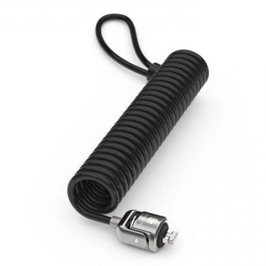 Maclocks - Universal Security Keyed Coiled Cable Lock Maclocks - Universal Security Keyed Coiled Cable Lock