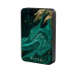 Burga - MagSafe Powerbank 10000 mAh (emerald/gunmetal) Burga - MagSafe Powerbank 10000 mAh (emerald/gunmetal)