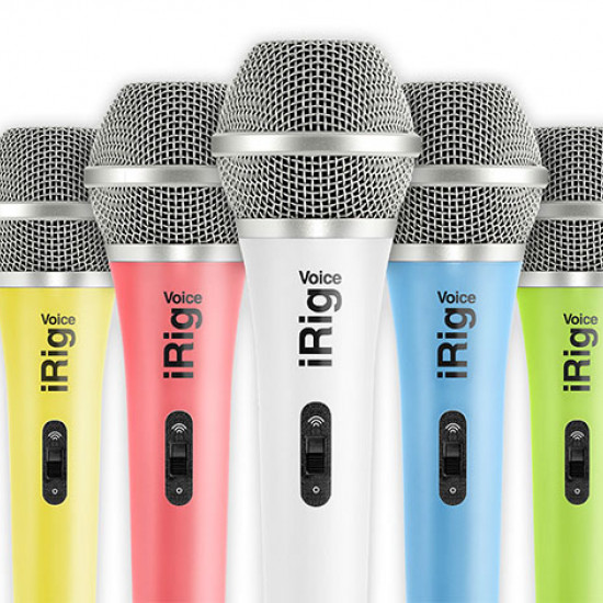 IK Multimedia - Microfone iRig Voice (white) IK Multimedia - Microfone iRig Voice (white)