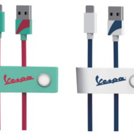 Tribe - Cabo USB-microUSB Vespa (biancospino) Tribe - Cabo USB-microUSB Vespa (biancospino)