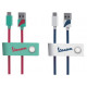 Tribe - Cabo USB-microUSB Vespa (biancospino) Tribe - Cabo USB-microUSB Vespa (biancospino)