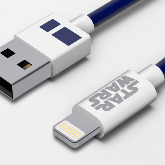 Tribe - Cabo USB-lightning Star Wars (R2-D2)
