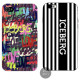 Iceberg - Soft Case iPhone SE/8/7 (stripe)