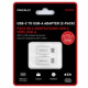 Macally - Adaptador USB-C - USB A (pack 2x)