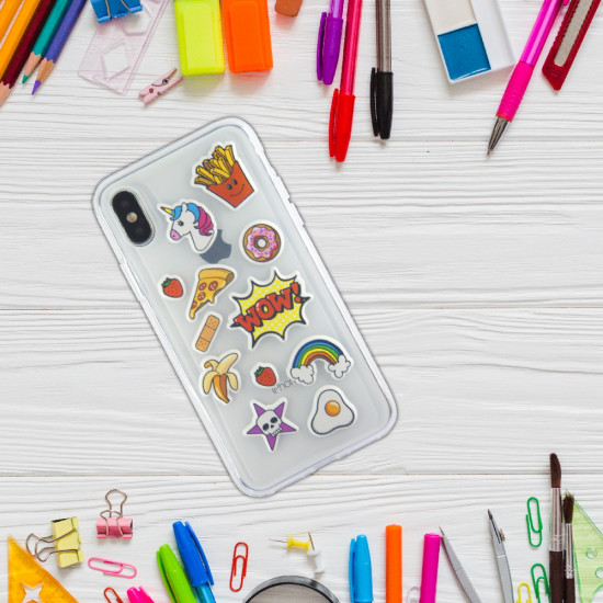 Benjamins - Puffy Stickers iPhone X/XS (wow)