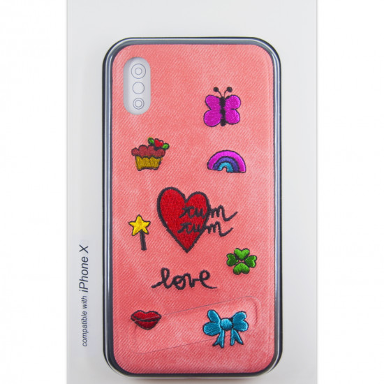 Silvia Tosi - Embroidered iPhone X/XS (tum tum) Silvia Tosi - Embroidered iPhone X/XS (tum tum)