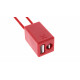 Philo - Keychain Lightning Cable 20cm (red) Philo - Keychain Lightning Cable 20cm (red)