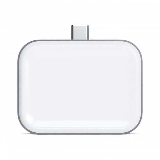 Satechi - USB-C Wireless Charging Dock for AirPods Satechi - USB-C Wireless Charging Dock for AirPods