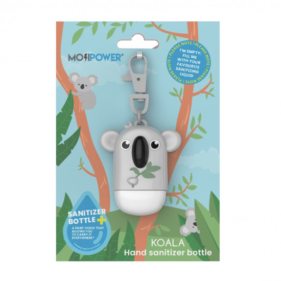 Mojipower - Frasco para líquido desinfectante Koala Mojipower - Frasco para líquido desinfectante Koala