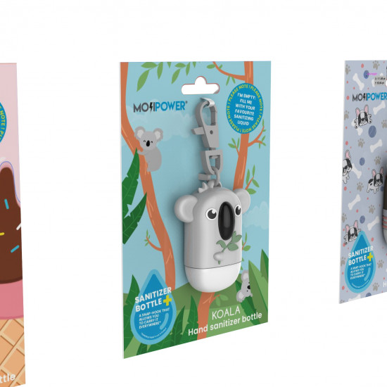Mojipower - Frasco para líquido desinfectante Koala Mojipower - Frasco para líquido desinfectante Koala