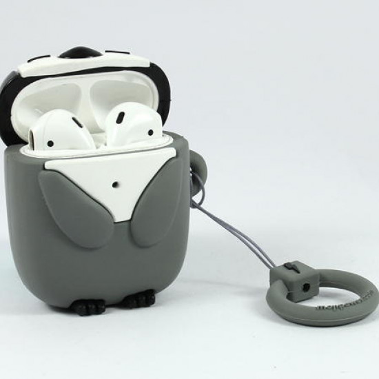 Mojipower - Bolsa para AirPods 1/2 Penguin