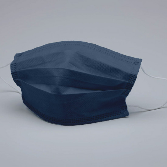 POPme - Disposable mask 5x (navy) POPme - Disposable mask 5x (navy)