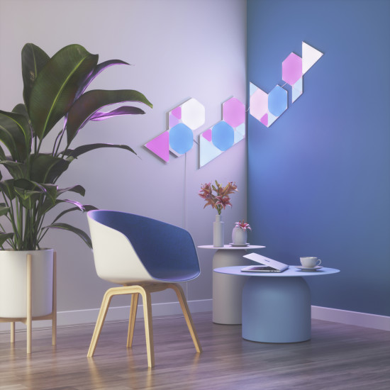 Nanoleaf - Shapes Triangles Kit (starter+4 panels) Nanoleaf - Shapes Triangles Kit (starter+4 panels)