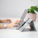 beblau - Fold 2-in-1 Desktop Organizer (steel blue) beblau - Fold 2-in-1 Desktop Organizer (steel blue)