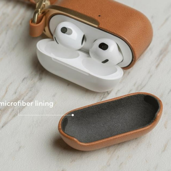 Moshi - Pebbo Luxe AirPods 3 (charcoal black) Moshi - Pebbo Luxe AirPods 3 (charcoal black)