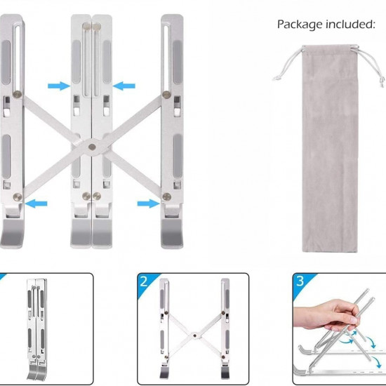 Swissten - Aluminum Stand for Notebook