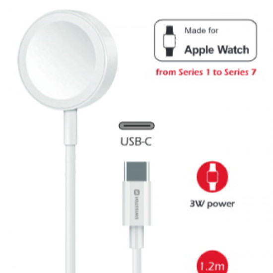 Swissten - Wireless charge cable for Apple Watch USB-C Swissten - Wireless charge cable for Apple Watch USB-C