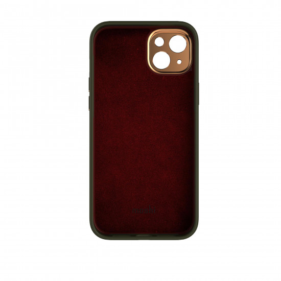 Moshi - Napa MagSafe iPhone 14 Plus (army green)