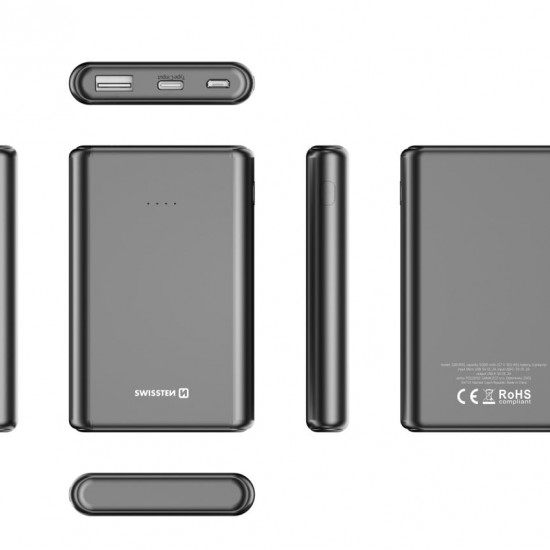 Swissten - Powerbank Power Line 5.000 mAh Swissten - Powerbank Power Line 5.000 mAh