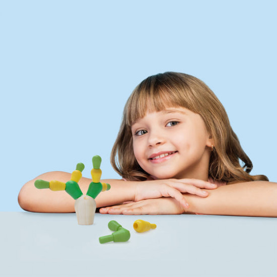 POPme - Wooden Toys Balancing Cactus