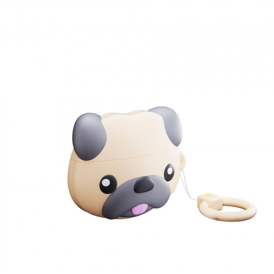 Mojipower - Bolsa para AirPods 3 (pug)