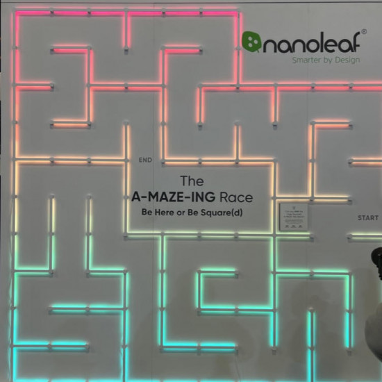 Nanoleaf - Lines 90° Sqd (starter+4 panels) Nanoleaf - Lines 90° Sqd (starter+4 panels)