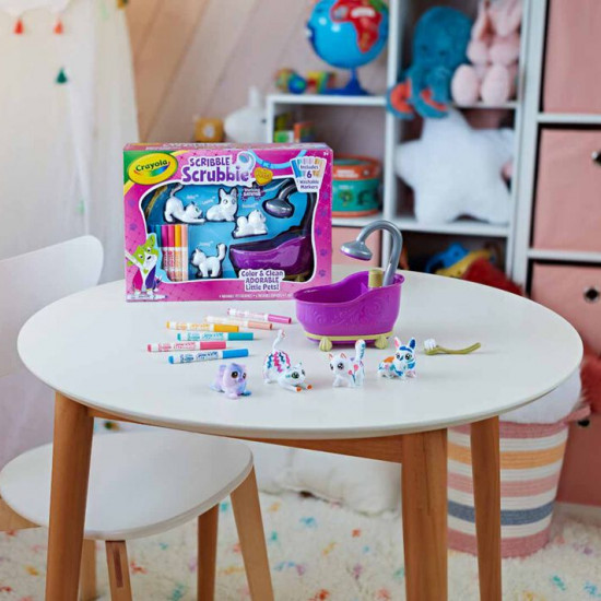 Crayola - Washimals Pets Purple Tub Crayola - Washimals Pets Purple Tub