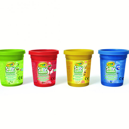 Crayola - SillyScents Plasticina (4x) Crayola - SillyScents Plasticina (4x)