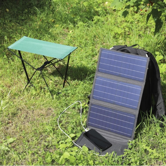 Technaxx - Painel Solar 21W Charging Case TX-207 Technaxx - Painel Solar 21W Charging Case TX-207